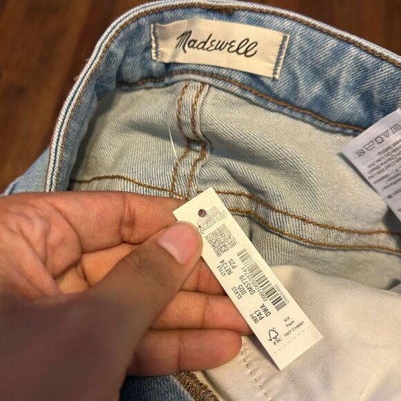 New Madewell Curvy Perfect Vintage Straight jeans - Picture 8 of 10